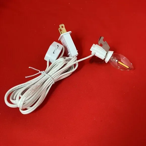 Gare Ceramic Silent Night Moon Scenic Christmas Winter‎ Snow Church  W/ Light #3 - Picture 14 of 16